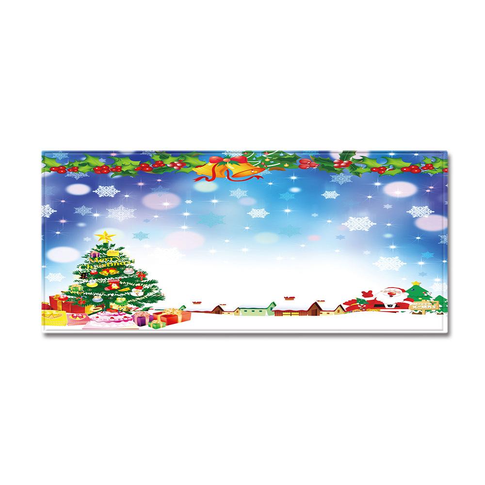 Christmas Kitchen Sand Carpet Doormat Long Floor Mat
