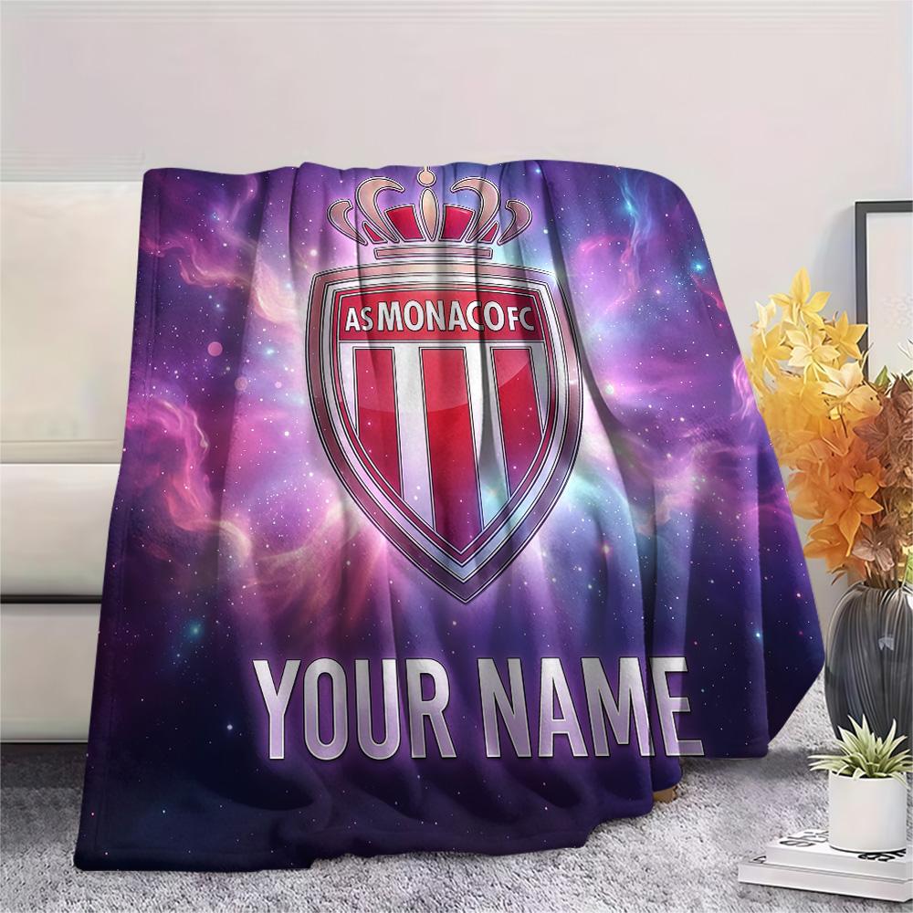Custom Name AS Monaco Flannel Blanket, High Quality Comfortable for All Seasons, Home Decor, Warmth and Comfort