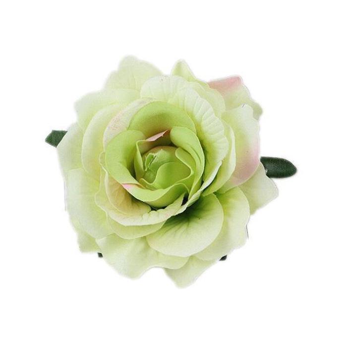 Bohemian Rose Lace Hair Clip and Brooch - Artificial Flower Accessory