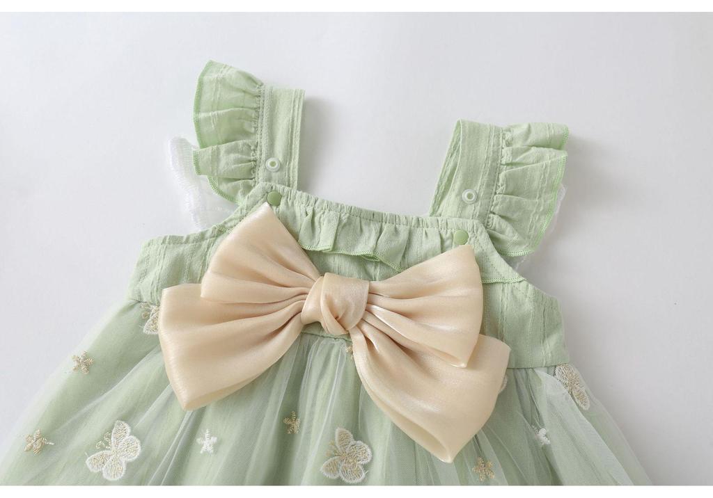 2026 Spring Chamomile Chinese Style Hanfu Skirt for Girls - Princess Dress