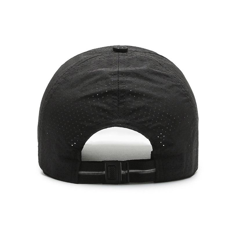 Boné de beisebol para atividades ao ar livre, secagem rápida, chapéu esportivo casual ajustável para mulheres e homens