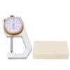 Thickness Gauge Tool Round Dial Indicator Handheld Portable Tester Caliper 0.1mm Resolution 0‑30mm Range Pointed End