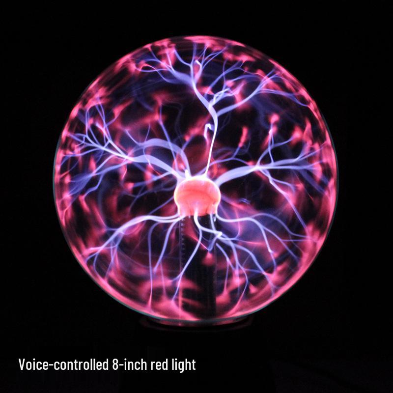 

Voice-Controlled Magic Electrostatic Lightning Glow Ball Lamp