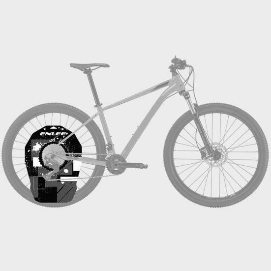 Fahrradwaschabdeckung Faltbar Leicht Kettenspritzschutz Rennrad Mountainbike Waschen Rad Bremsscheibe Schutzblech