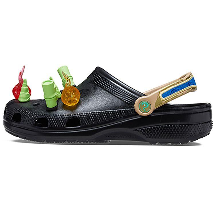 Crocs Honor Of Kings X  Classic Clog EVA Bamboo Decoration Clogs Black Mengqi Collectors Edition Unisex clogs 208115-001