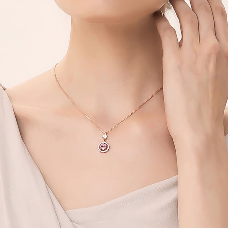 WESTISLAND Crystal Elfindale Necklace RG_WI8113113