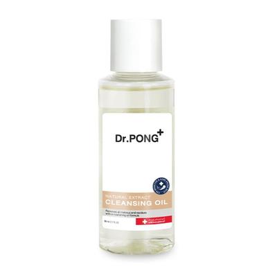 Dr.Pong+ Olio Detergente ad Estratti Naturali, Detergente Viso, 105 ml. x 1/3 pz
