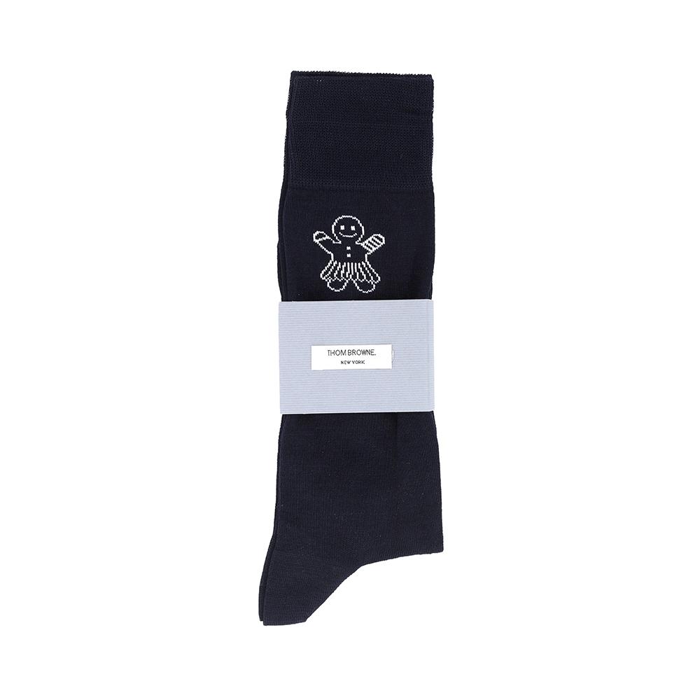 

Tom Brown Mas196a Y3012 415 Striped Three Line Tab Mid Calf Socks MAS196A Y3012 415
