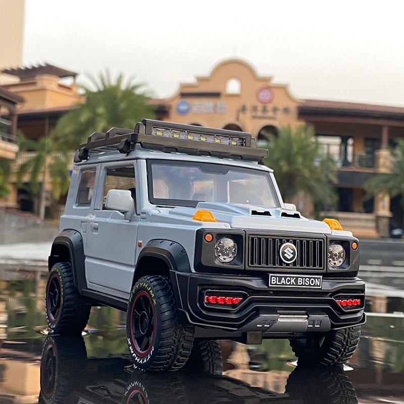 1/18 SUZUKI Jimny Alloy Car Model Diecasts Metal Toy Off-Road Vehicles Car Model High Simulation Collection Childrens Toys Gift