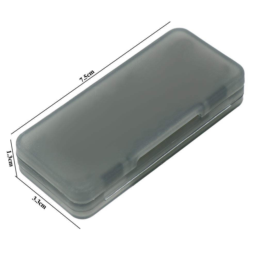 Protective Shell Plastic Anti-Dust Game Card Case Protector Case Switch Storage Box for Nintendo