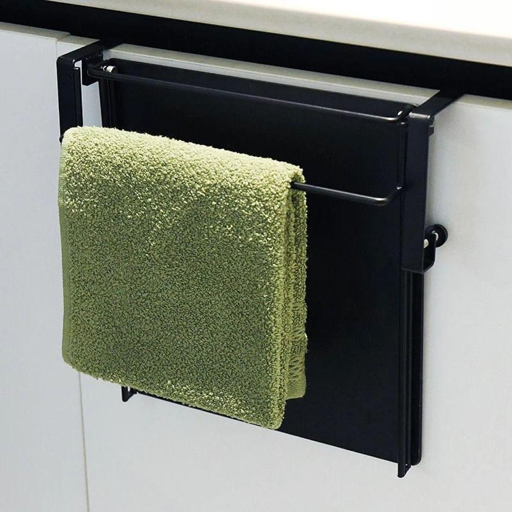 Countertop Cabinet Cabinet Door Storage Rack With Towel Rack Extension Storage  Space Optimization