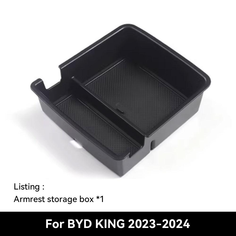 

Car Armrest Storage Box Tray for BYD KING DM-i CHAZOR 2024 Auto Center Console box Orgnainzer Tidy Up interior Accessories