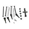 1:16 RC Front Rear Drive Shaft Modification Replace Easy to Install Sturdy Accessories for 16101 16102 16201 Hobby Car Truck