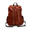 Men's Vintage Leather Backpack for Business and Travel