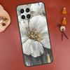 3D Flower Relief Case For Samsung Galaxy M15 M35 M55 M11 M14 M34 M54 M31 M13 M53 M51 M12 M32 M52 M16 M36 M56