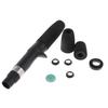 Black EVA Foam Ice Fishing Rod Handle Kit Raft Rod Construction Split Handles DIY
