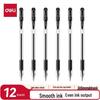 Deli 6600ES 0.5mm Black Gel Pen (12-Pack)