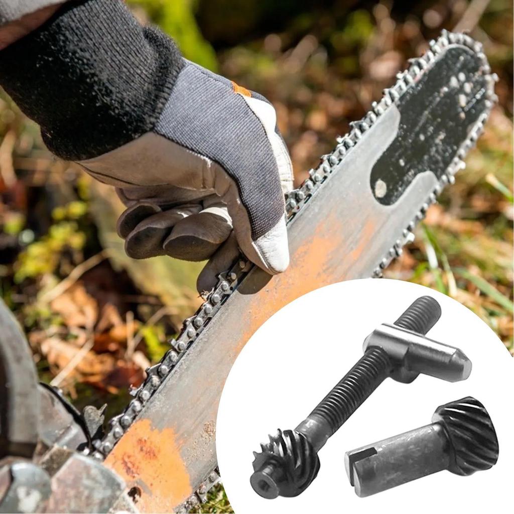 Chain Adjuster Tool Chainsaw Tensioner Screw Kit 25CC Bolts Guide Chain Bolts Part Lawn Mower for Gardening Farm Ranch Field