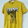 Collezione Band The Cramps Regalo Per Fan Dalla S alla 5XL Maglietta Gialla TMB3373