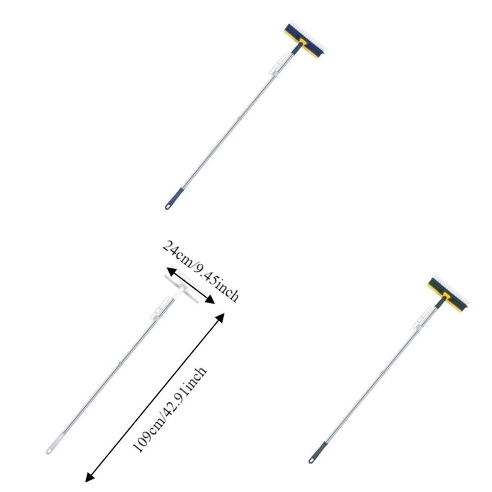 V-Shaped Bristles Floor Scrub Brush Long Handle Groove Tile Cleaning Brush Cleaning Brush Floor