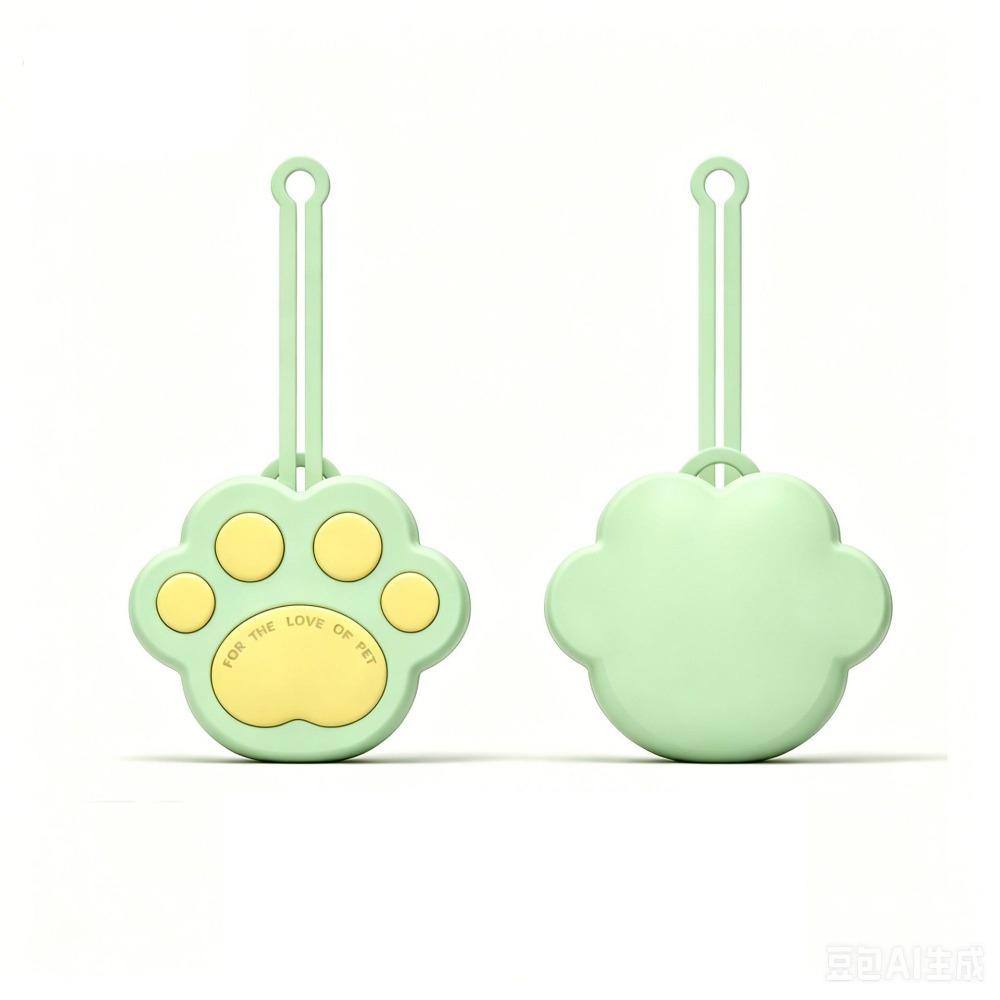 Cat Paw Shape Dog Treat Bag Silicone Puppy Pet Training Bag Portable Pet Snack Pouch Food Storage
