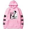 Oma Riman College Cartoon Printed Casual Hooded Sweater