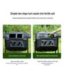 Large Capacity Garden Compost Bin for Leaves & Grass