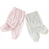 DAVE & BELLA Girls' Summer Anti-Mosquito Print Cuffed Pants