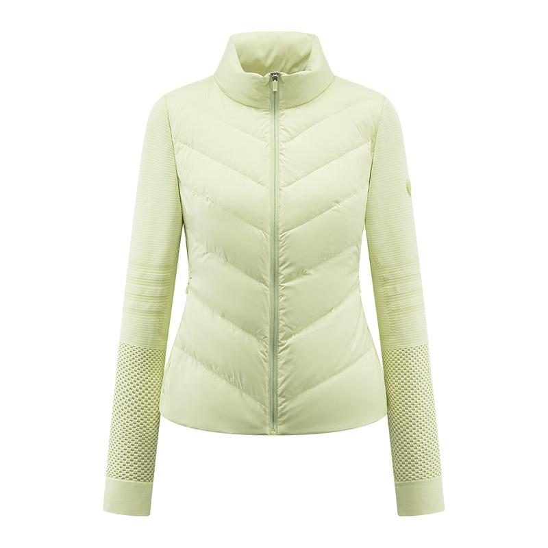 ERANLIS Women's 2025 Lightweight Slim-Fit Stand Collar Down Jacket
