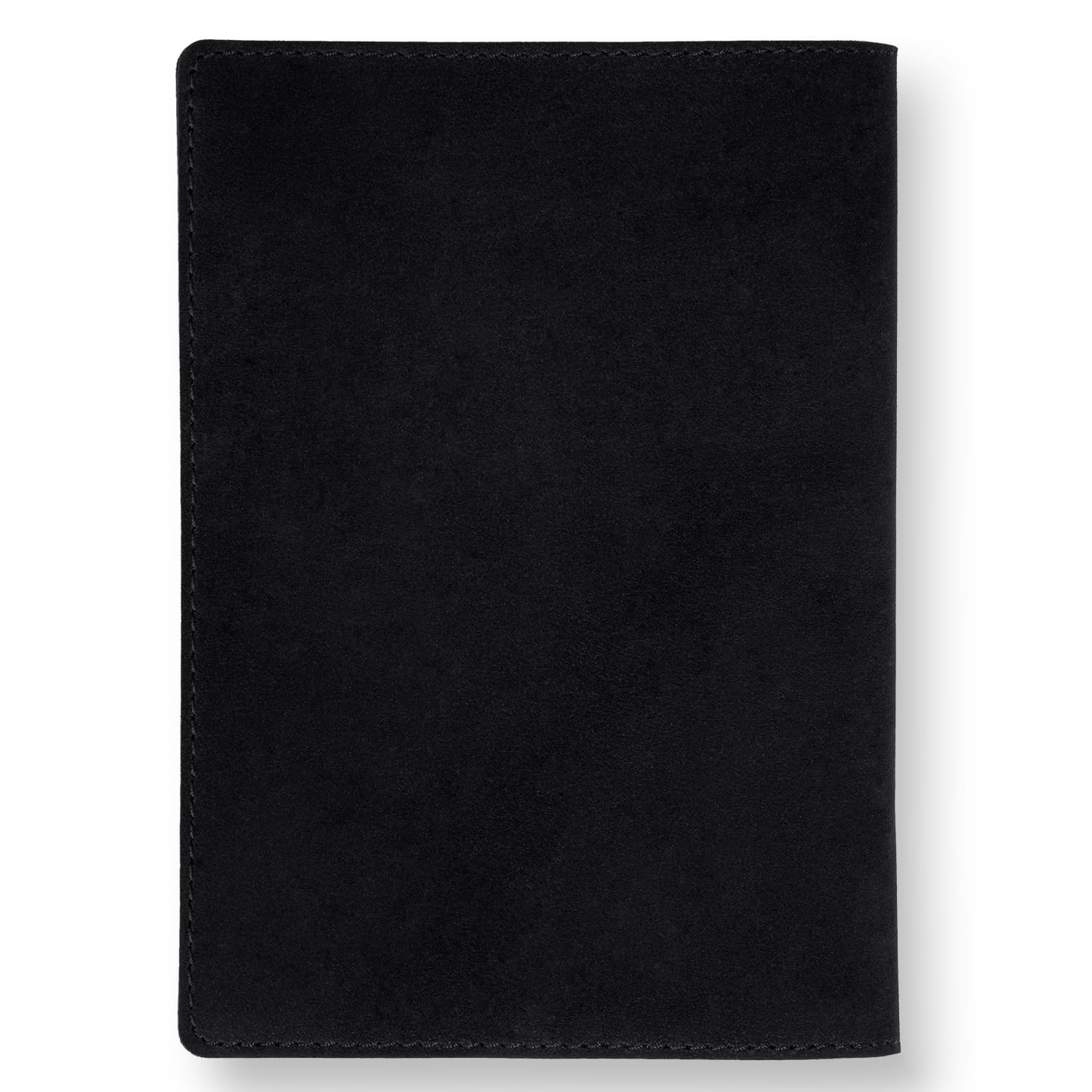 

Премиальный чехол-книга из натуральной нубуковой кожи, формат A6 [aso], Япония, размер, черный, ZE-V236 чёрный