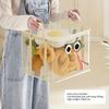 1-Pack Clear Storage Bag - Heavy-Duty PVC Organizer with Zipper Closure & Handle, for Home, Office, Library, Travel