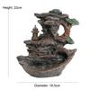Resin Mountain Shape Smoke Waterfall Backflow Incense Burner Censer Holder Decor Aromatherapy Furnace Aromatic Office Home Craft
