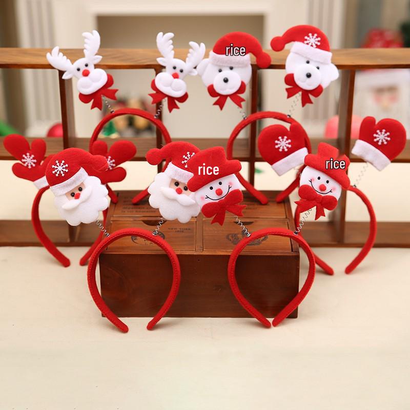 Christmas Hairband & Headband Decorations for Kids - Perfect Holiday Party Gifts