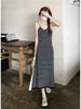 Stylish Sleeveless Striped Beach Dress - Summer Slim Fit for Women