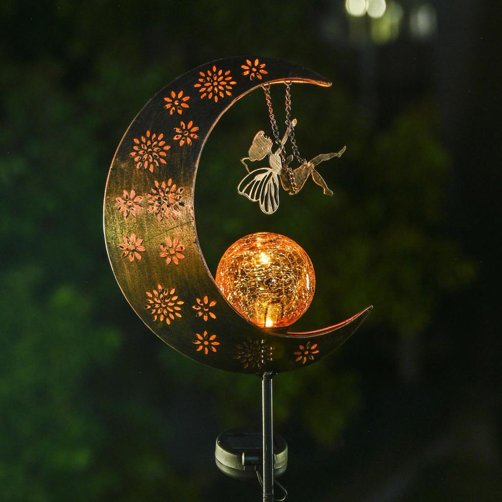 Valery Madelyn Solar Fairy Garden Halloween Outdoor Solar Gardening Garden Sensor Gift Light, 100cm, Light, Ornament, Decoration, Light, Ornament,