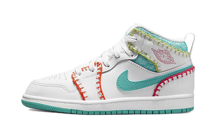 

Jordan Air Jordan 1 Kids Basketball Shoes Pre School DM9648-100 28
