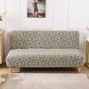 3D Embossed Jacquard Thick Sofa Cover Luxury Stretch Armless All-Cover Sofa Bed Dust Cover High-End Anti Scratch Couch Cover