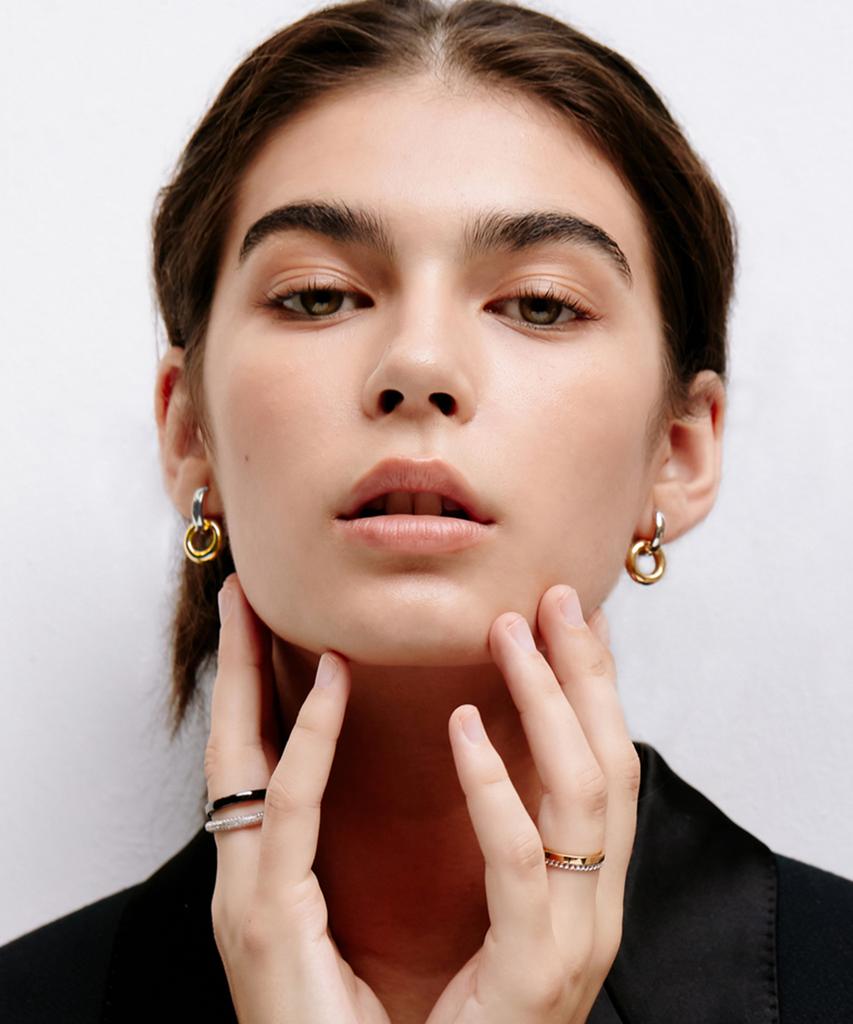 Begins Roca Donut Hoop Earrings