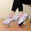 Adult/Kids Roller Roller Shoes Luminous Skating Shoes Kids Glowing Sneakers Luminous Sneakers