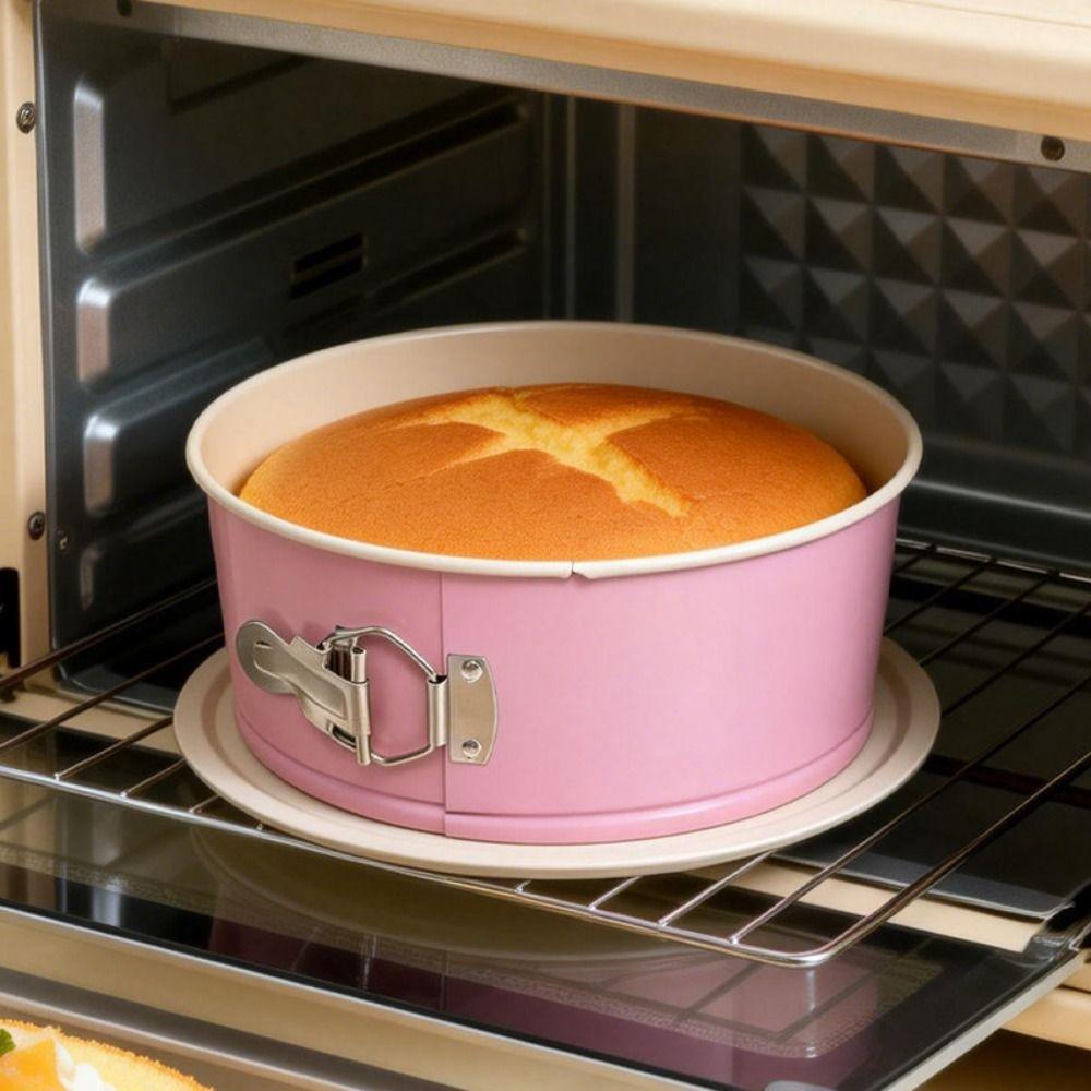 Removable Bottom Springform Cake Pan Non-Stick Cake Mold Baking Tools  Household Use