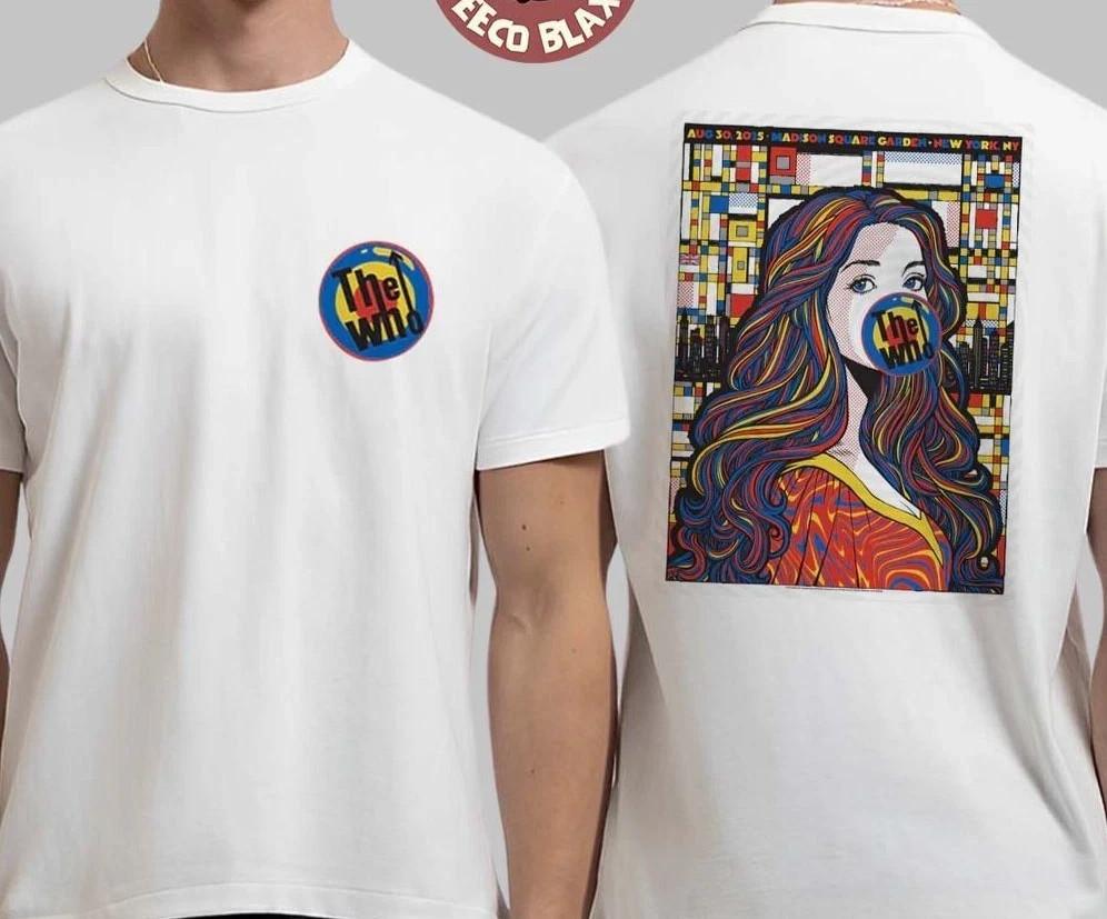 The Who New York 2025 Tour At Madison Square Garden On August 30 2025 T-Shirt Unisex T-Shirt L