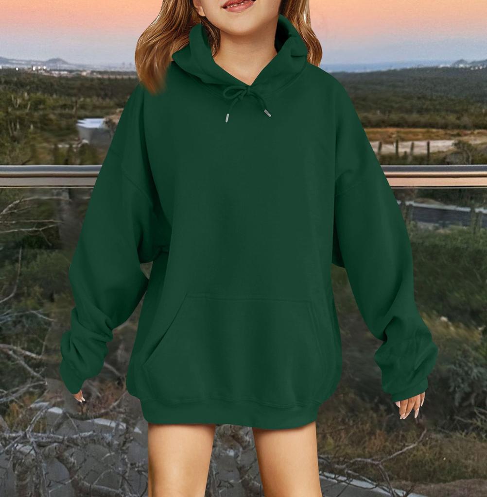 Cute Hoodies For Teen Girls Trendy Preppy Hooded Sweatshirts Oversized Long Sleeve Shirts Clothes For Girls