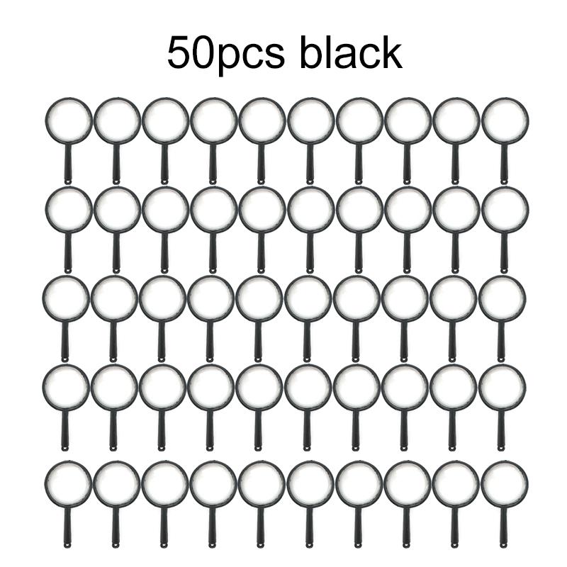 10/20/50pcs Mini Magnifying Glass Handheld Portable School Outdoor Use Scientific Supplies Students Observation Tools TMZ