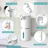 4Levels Automatic Soap Dispenser Touchless Foaming Soap Dispenser 350ML USB Rechargeable Electric Adjustable Foam Soap Dispenser