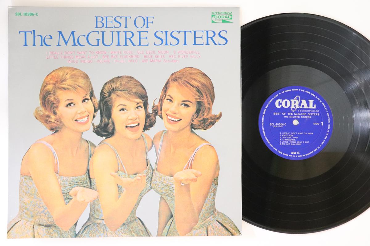 

LP Record MCGUIRE SISTERS - Best Of SDL10306C CORAL Japan Pop Used