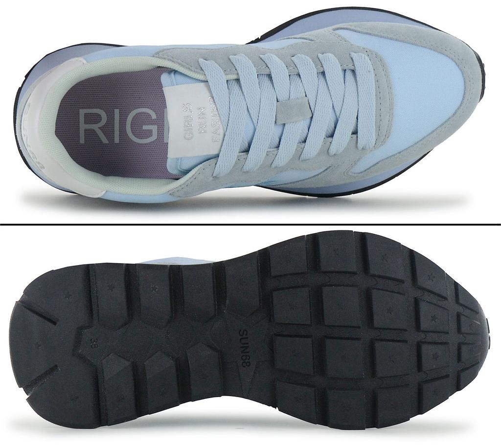Sun68 Ally Solid - Damen Sneakers Schuhe Blau Z36201-05 ORIGINAL