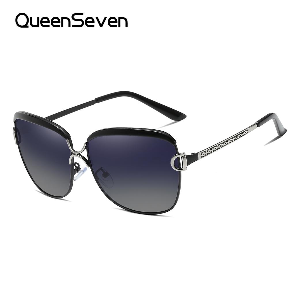 QueenSeven Unisex Metall Solskjerming Fiske Utendørs Kjøre Solbriller, UV400