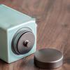 Nanshan Xiansheng 'First Sight Green Mountain' Square Ceramic Tea Caddy