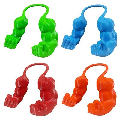 Cat Muscle Arm 3D Printing Neck Arm with Muscle Pet Cosplay Costume Accessories for Halloween Birthday Party Supplies
