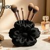 Soft Touch Desktop Storage Satin Flower Pen Holder Petal Design Desk Organizer Durable Modern Minimalist Holder PLA Container for Home Office
